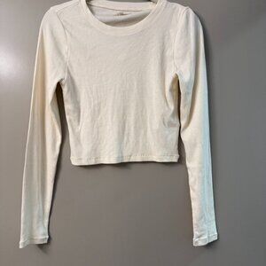 NWT! Madewell ribbed long sleeve shirt